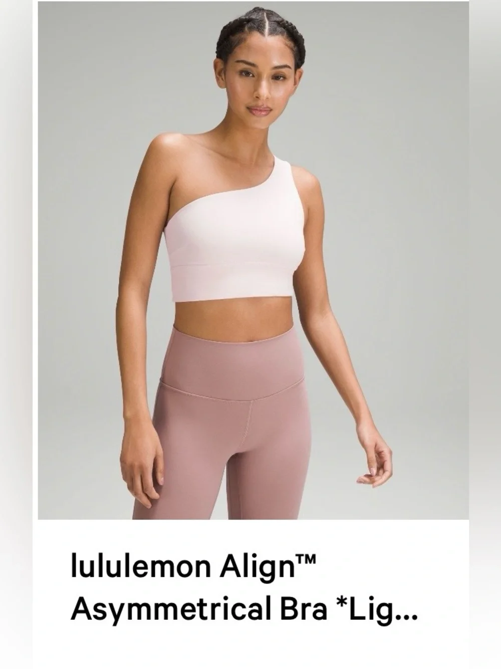 Lululemon Align Asymmetric Bra